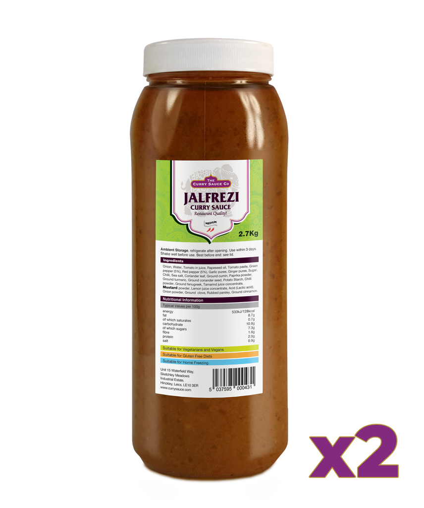 Jalfrezi Curry Sauce (Catering)