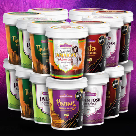 18 Pack of Curry Sauce Pots