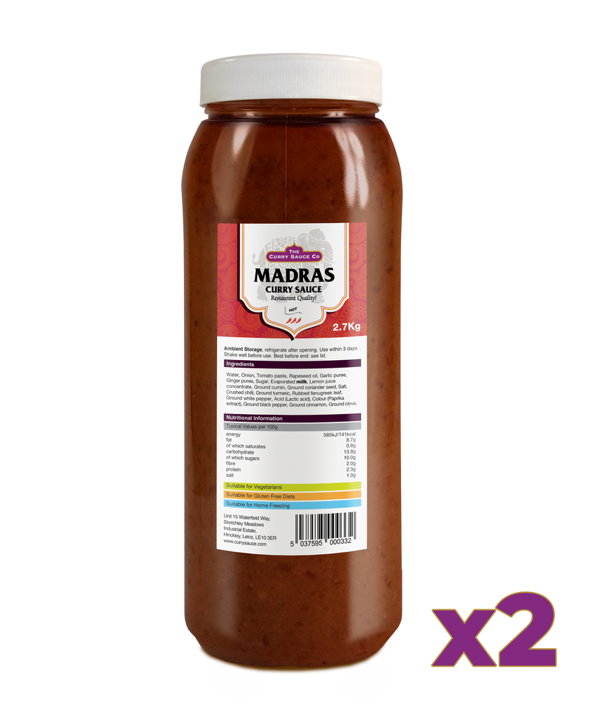 Madras Curry Sauce (Catering)
